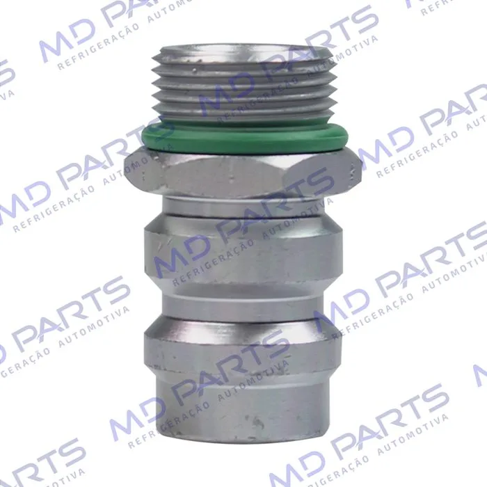 Válvula Engate Rapido R134a M15x1 Alta Pressão Caminhão Mercedes Benz Axor OEM: 0018306384