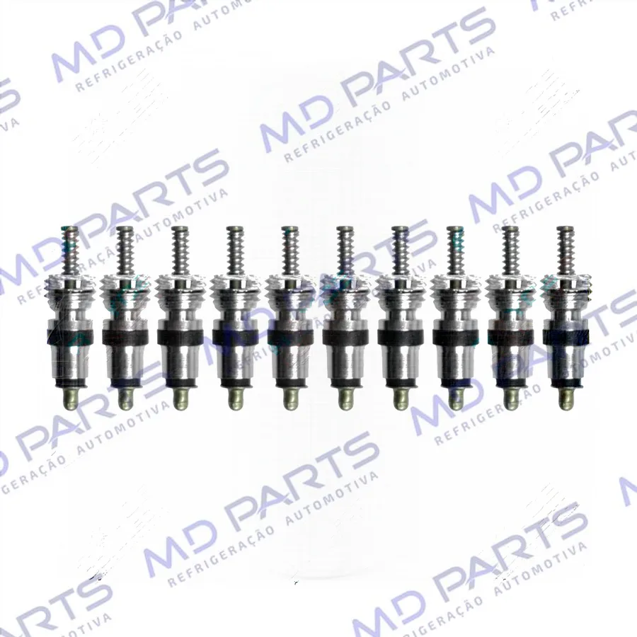 Núcleo de Válvula Schrader Nitrilica Standart-bore 5v1 Fiat Uno/ Palio Fire Pacote Com 10 Pçs