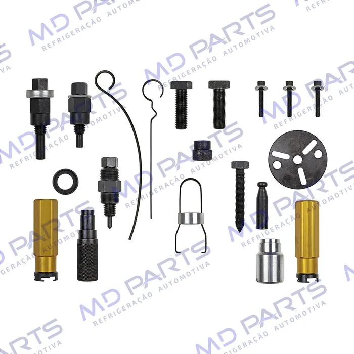 Caixa Ferramenta Saca e Instala Selo e Polia para Compressor Harrison Denso 6P148 York Sanden 507/508/510 — foto 7