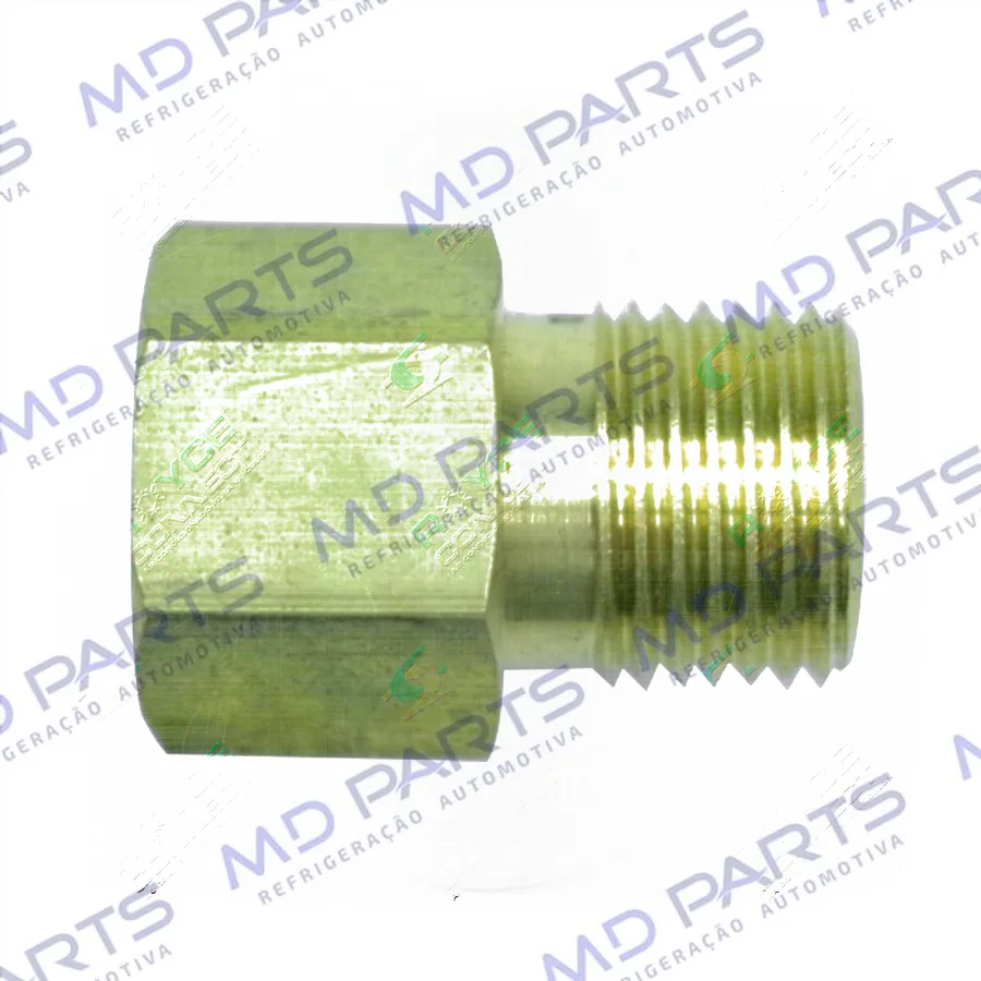 Adaptador de Flare para O'ring 6mm 3/8x3/8