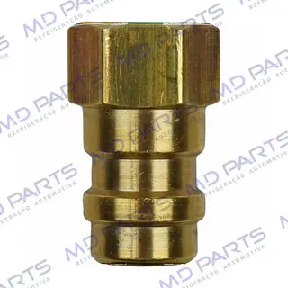 Adaptador Engate Rápido de Alta R12 para R134 1/4