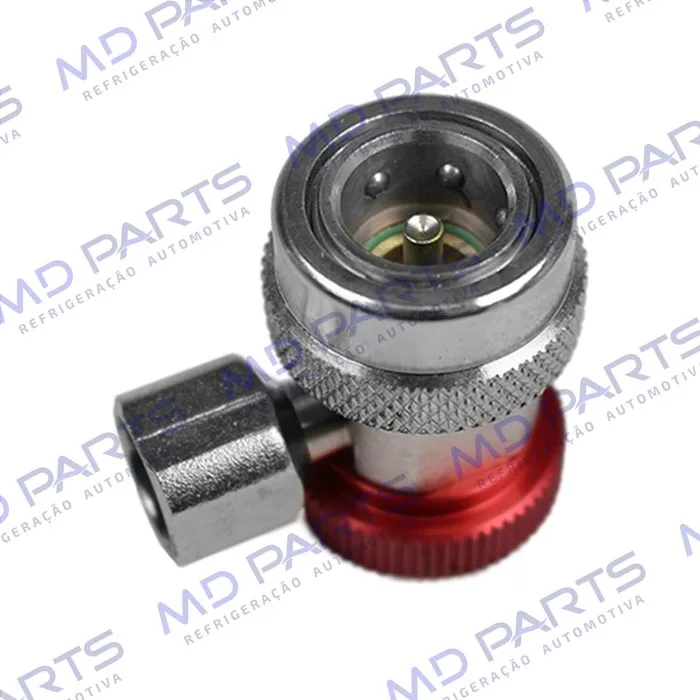 Bico Manômetro Alta R134A Engate Rápido Importado — foto 3