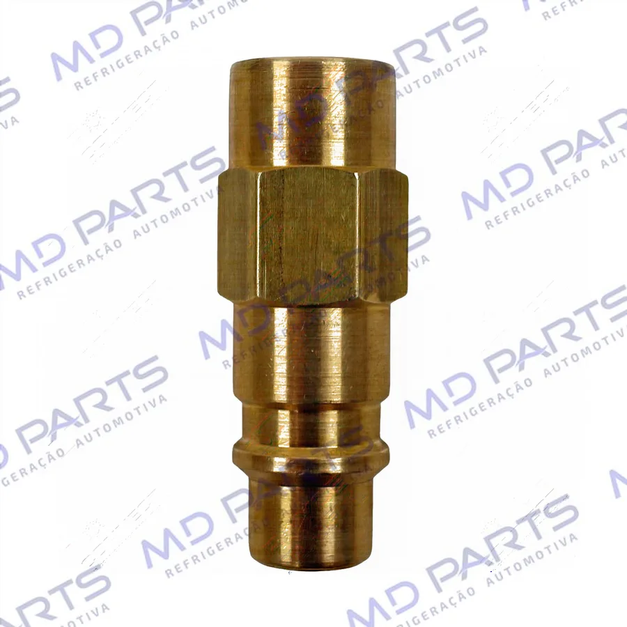 Adaptador de Engate Rápido para botija de Fluido R1234YF