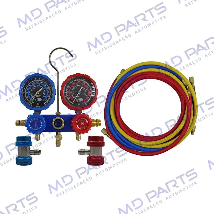Manômetro R134a com Mangueiras de 2500mm