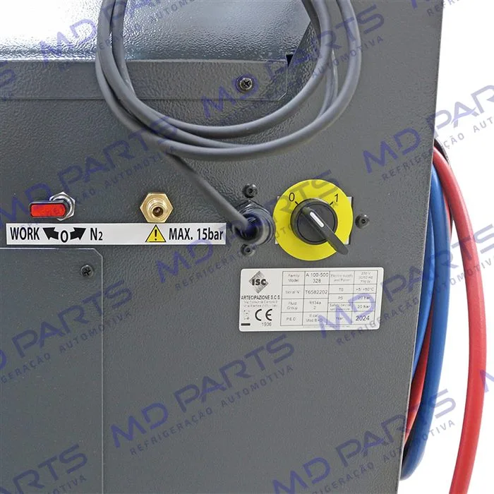 Estação para Manutenção de Ar Condicionado ISC ICEGARD Verde FM 220v — foto 7