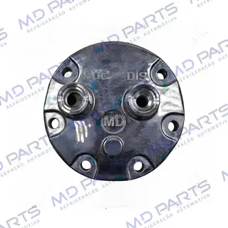 Tampa Traseira do Compressor 7H15 Fiat Iveco Tector / Máquina Massey Ferguson 9790 / Trator TM