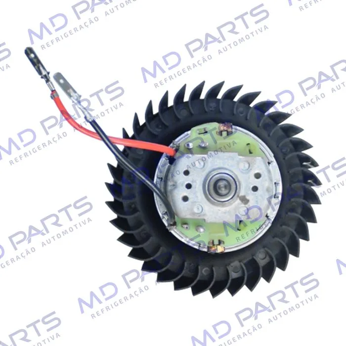 Ventilador da Caixa Evaporadora Fiat Palio 1996 Até 2005 Fase 1 com Ar Condicionado - 12 Volts Fiat OEM:7078699 — foto 2