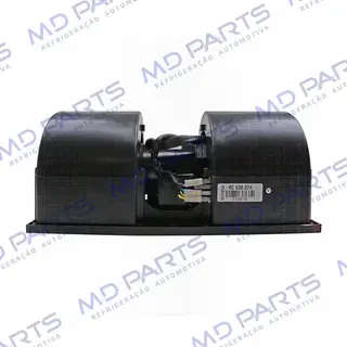 Ventilador Universal com Caracol 2 Eixos 3 Velocidades Turbina 114mm 12 Volts - OEM: 32729820/ 32730010