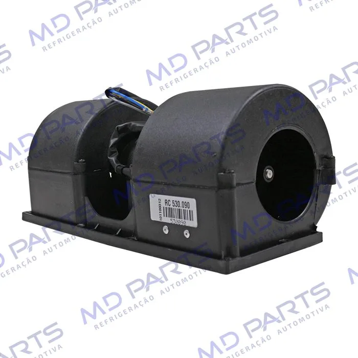 Ventilador Universal com Caracol 2 Eixos 3 Velocidades Turbina 100mm 12 Volts - OEM: 32729800 — foto 3