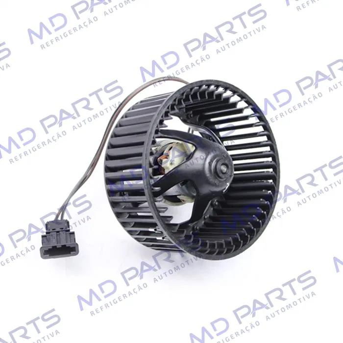 Ventilador da Caixa Evaporadora Volkswagen Fox com Ar Condicionado Turbina Original Denso - 12 Volts