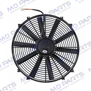 Eletroventilador Universal 16 Polegadas Pás Reta - 24 Volts