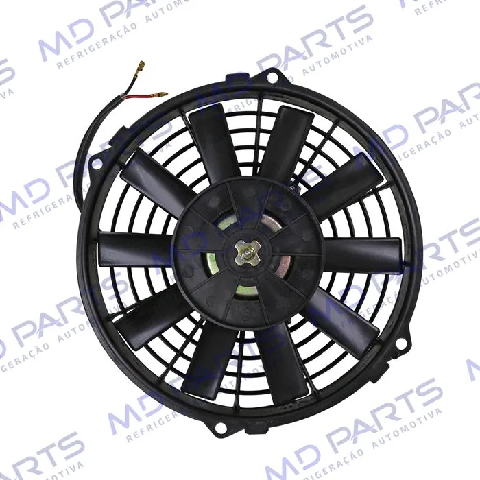 Eletroventilador Universal 09 Polegadas Pás Reta - 24 Volts — foto 2