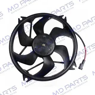 Eletroventilador do Radiador e Condensador Citroën C4 Pallas / Hatch 1.6 Todos - 12 Volts OEM: 1253K2