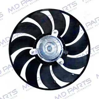 Eletroventilador do Radiador Ford Ka Rocam 1999 Até 2013/ Fiesta 1999 Até 2006 Modelo Antigo - 12 Volts OEM:1S558C607BA