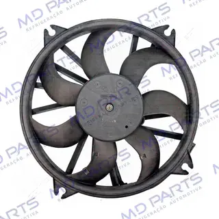 Eletroventilador do Radiador c/ Defletor Peugeot 307/ 308/ 408 1.6/1.8 2002>/ Citröen C4 2.0 2004>/ Citroën C4 Louge 2014> - 12 Volts OEM: 1253K7