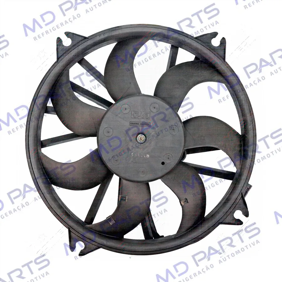 Eletroventilador do Radiador c/ Defletor Peugeot 307/ 308/ 408 1.6/1.8 2002>/ Citröen C4 2.0 2004>/ Citroën C4 Louge 2014> - 12 Volts OEM: 1253K7