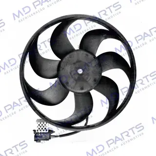 Eletroventilador do Radiador s/ Defletor Chevrolet Corsa Classic 1.0 2011> Sistema Denso - 12 Volts