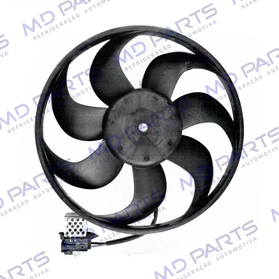 Eletroventilador do Radiador s/ Defletor Chevrolet Corsa Classic 1.0 2011> Sistema Denso - 12 Volts