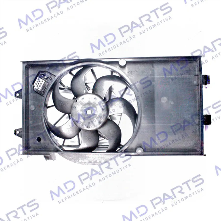 Eletroventilador do Radiador Chevrolet Corsa Classic 1.0/1.6 2011> Sistema Denso c/ Defletor - 12 Volts OEM: 94722520