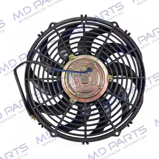 Eletroventilador Universal 12 Polegadas Pás em S - 12 Volts