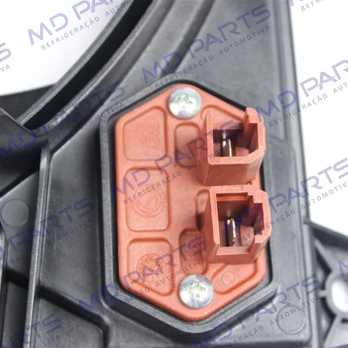 Eletroventilador do Radiador c/ Defletor Fiat Ducato 2.3 JTD 2009>/ Renault Jumper/ Citroën Boxer - Sistema Modine - 12 Volts OEM: 1364597080 / 1371638080 — foto 3