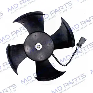 Eletroventilador do Condensador Honda Civic 2001 Até 2006 - 12 Volts OEM: 38616PLCJ01 / 38611PMMA01