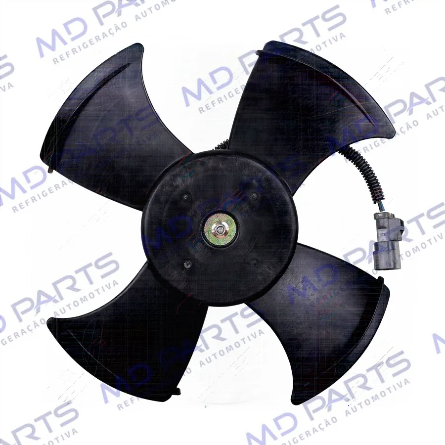 Eletroventilador do Condensador Honda Civic 1992 Até 2000 / CRX 1993 Até 1995 - 12 Volts OEM: 80151SR3013 / 80152SR3013