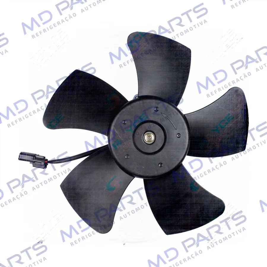 Eletroventilador do Radiador Honda Fit/ City 2009> - 12 Volts OEM: 19030RB6Z11/ 19020RRAA01