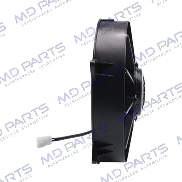 Eletroventilador Universal Unipoint Aspirante 11 Polegadas para 10.000hrs - 12 Volts