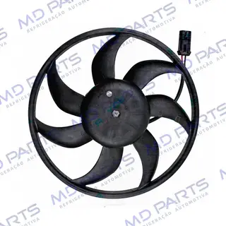 Eletroventilador do Radiador Chevrolet Corsa 1.0/1.8 2003>2004 Sistema Behr - 12 Volts OEM: 09158007