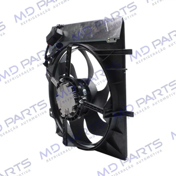 Eletroventilador do Radiador / Condensador Com Defletor Citroen C3 1.4/1.6 2003 Até 2007 Eletrônico Todos - 12 Volts OEM: 1253H3 — foto 5