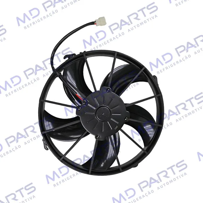 Eletroventilador Universal Soprante 12 Polegadas Perfil Alto Ônibus Spheros/ Thermo King/ Euroar/ VMG Aires 6500hrs - 24 Volts — foto 3