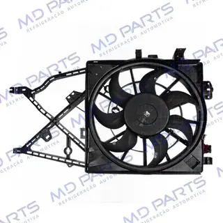 Eletroventilador do Radiador com Defletor 2 Pinos Vectra 1996> 2.0 / 2.2 - 12 Volts