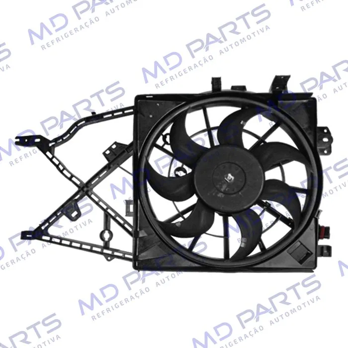 Eletroventilador do Radiador com Defletor 2 Pinos Vectra 1996> 2.0 / 2.2 - 12 Volts