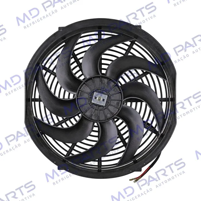 Eletroventilador Universal Soprante 14 Polegadas Pás em S - 24 Volts — foto 2