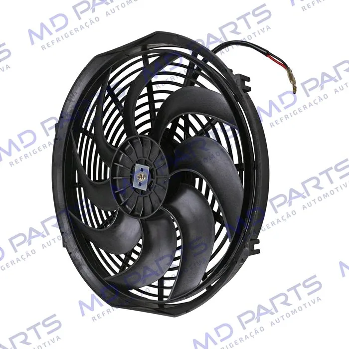 Eletroventilador Universal Soprante 14 Polegadas Pás em S - 24 Volts — foto 4