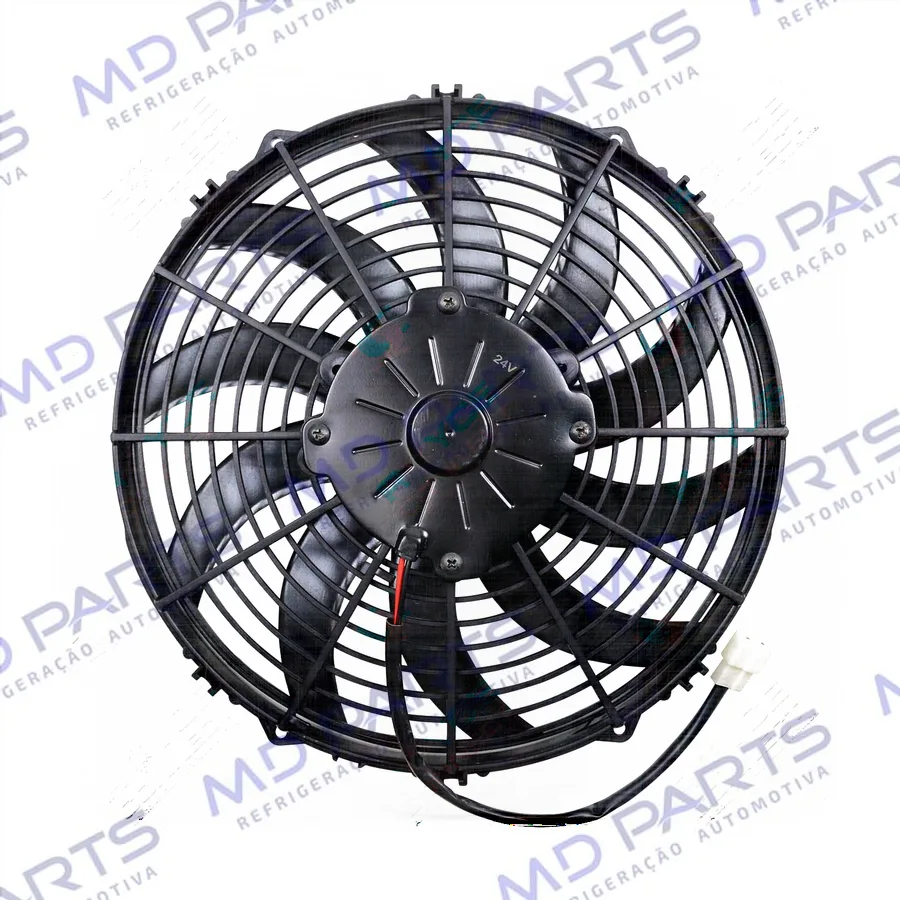 Eletroventilador Aspirante 12 Polegadas Pás Em S - 24 Volts OEM: VA10BP50/C61A