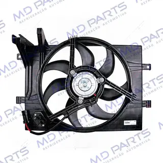 Eletroventilador do Radiador Fiat Strada Motor 1.4 - 12 Volts OEM: 5000732