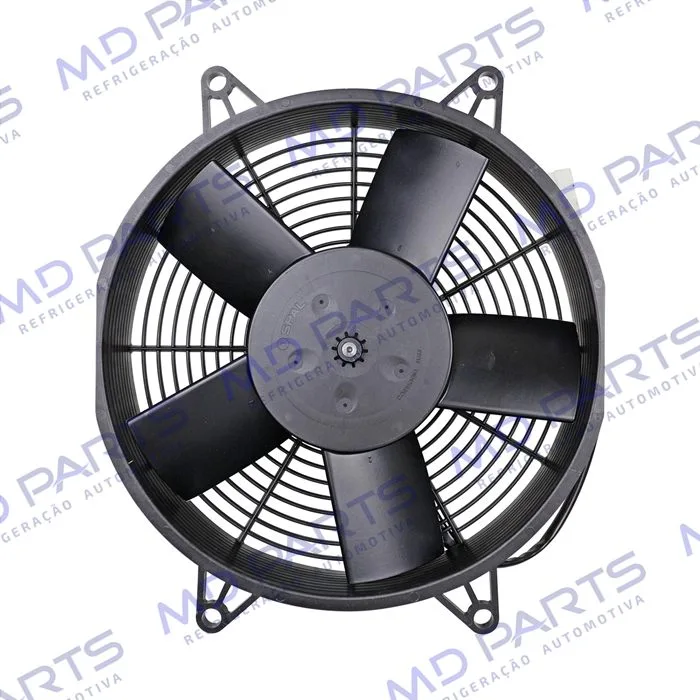 Eletroventilador Spal 10 Polegadas Aspirante Vans/ Carro Forte/ Máquina Agricola Caterpillar - 24 Volts Spal EV AS VA53-BP70L-39A — foto 2