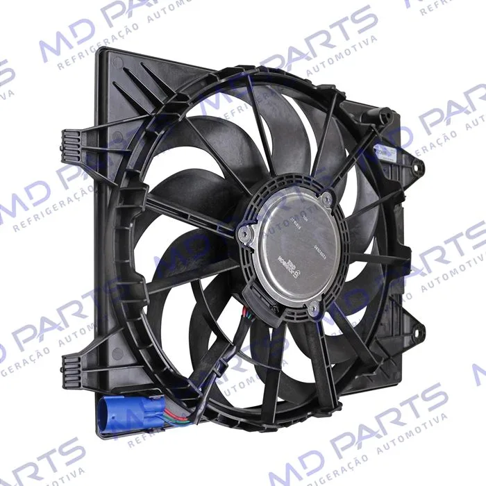 Eletroventilador do Radiador c/ Defletor Fiat Uno 1.0 Câmbio Manual 2017> - 12 Volts OEM: 565655346 — foto 3