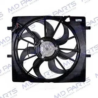 Eletroventilador do Radiador c/ Defletor Chevrolet Trailblazer 2017> - 12 Volts OEM: 52144806