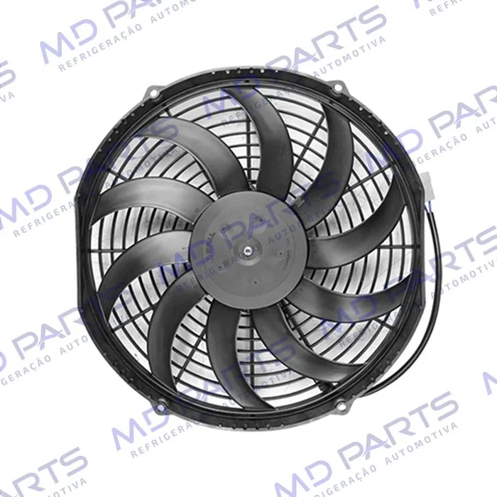 Eletroventilador Universal Spal Soprante 12 Polegadas Pás em S - 12 Volts OEM: VA10-AP50/C-61S — foto 2