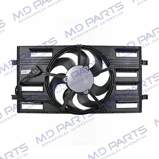 Eletroventilador do Radiador Volkswagen Polo/Virtus 1.0 2018> - 12 Volts OEM: 2GB121203