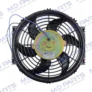 Eletroventilador Universal Unipoint Soprante 10 Polegadas Pás em S - 12 Volts