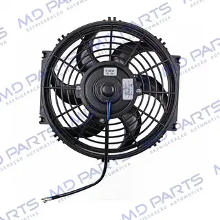 Eletroventilador Universal Soprante 10 Polegadas Pás em S - 12 Volts - Embalagem c/ 10 Pçs