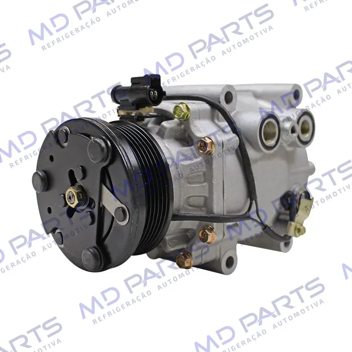 Compressor Ford Focus 1.8/2.0 Motor Zetec Todos - 12 Volts Polia 6pk 96mm R134a — foto 2