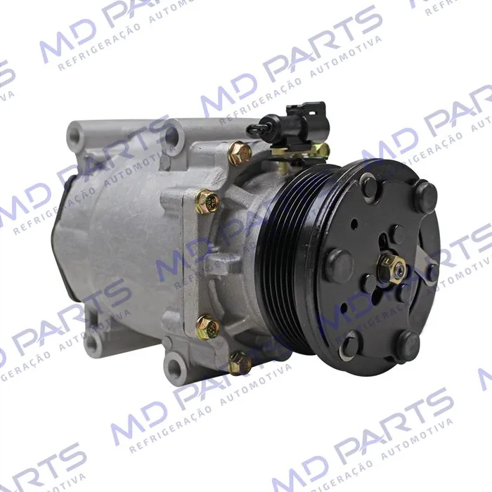 Compressor Ford Focus 1.8/2.0 Motor Zetec Todos - 12 Volts Polia 6pk 96mm R134a — foto 4
