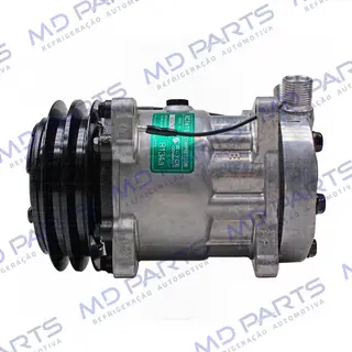 Compressor Modelo AA7H15AA 4627 Trator Uniport 2011> 8 Orelhas - 12 Volts Polia 2A 132mm R134a