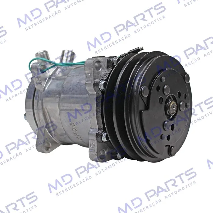 Compressor Modelo 5H14 Universal 8 Orelhas R134a - 24 Volts Polia 2A 132mm — foto 4