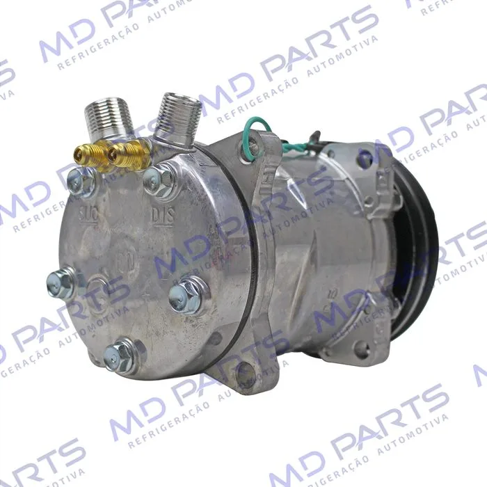 Compressor Modelo 5H14 Universal 8 Orelhas R134a - 24 Volts Polia 2A 132mm — foto 6